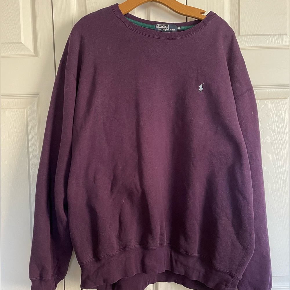 Mens Polo Sweat Shirt Size XL